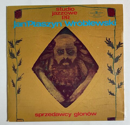 Винтажная виниловая пластинка LP Studio Jazzowe Polskiego Radia Dyryguje Jan Ptaszyn Wroblewski Sprzedawcy Glonow (Польша 1973)