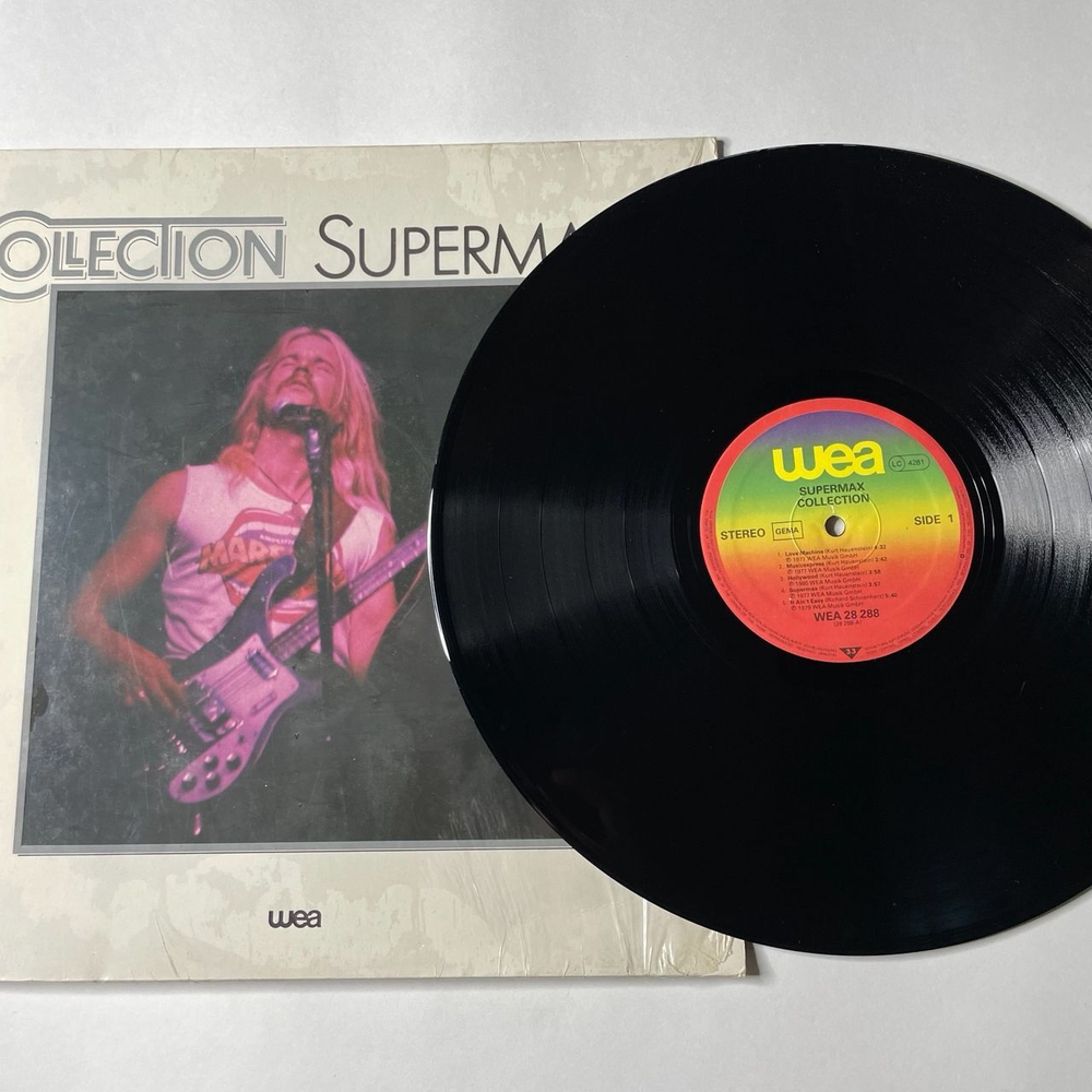 Винтажная виниловая пластинка LP Supermax Collection Сборник (Germany 1982)