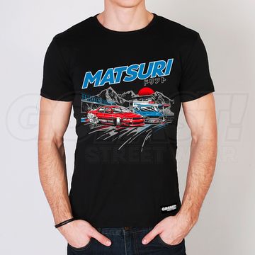 Футболка GoFast Matsuri Ebisu чёрная