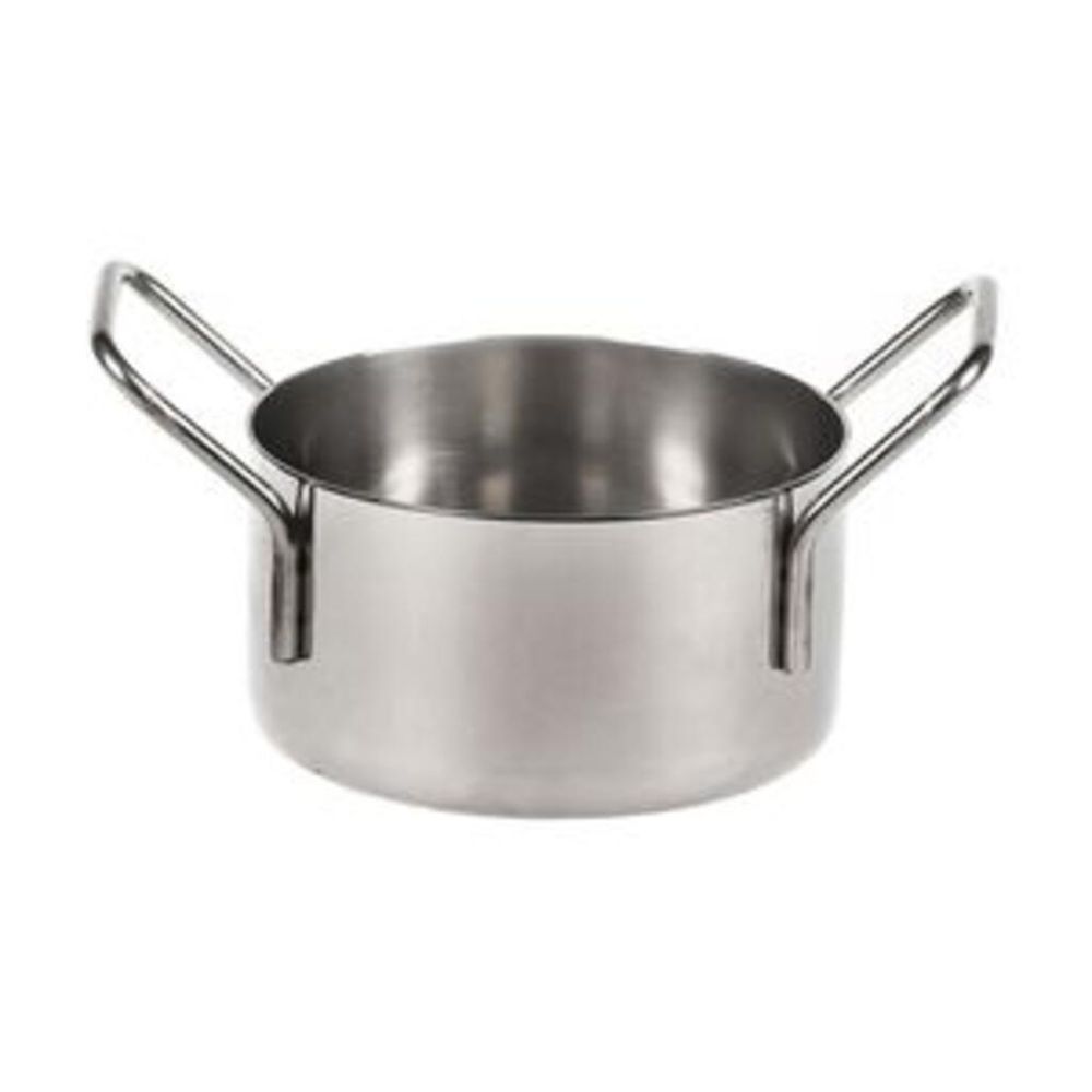 Кастрюля для подачи 11 см h6,2 см 550 мл круглая нерж. P.L. Proff Cuisine