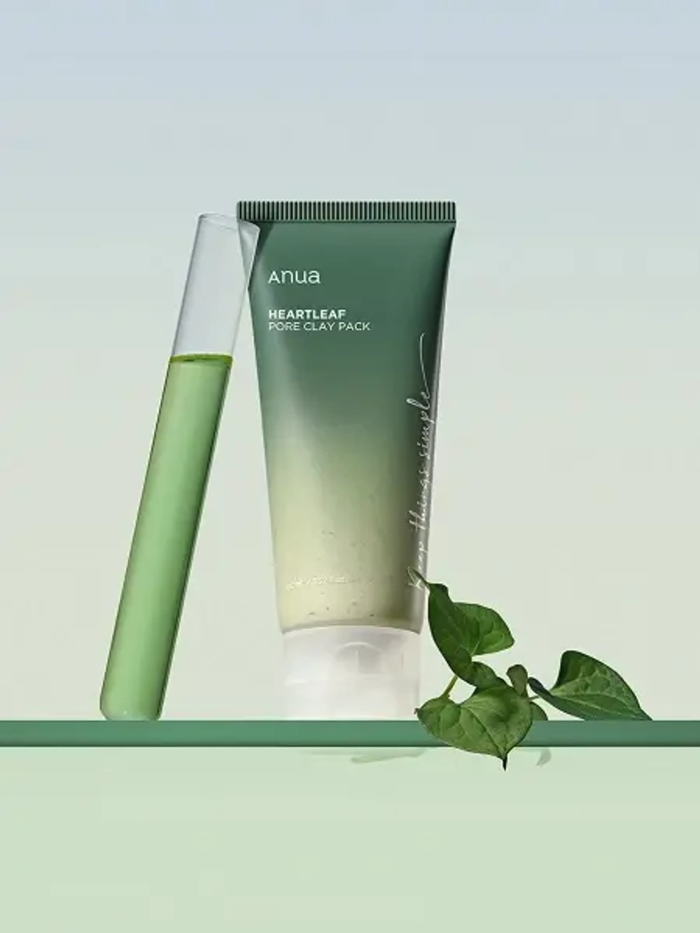 ANUA Маска глиняная для очищения пор с хауттюйнией Heartleaf Pore Clay Pack (100 мл)