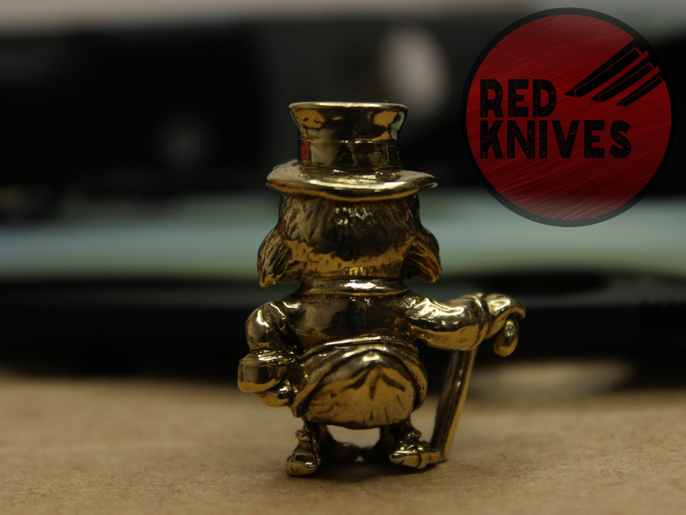 Бусина темлячная "Скрудж", латунь