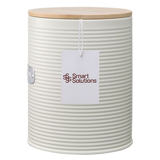 Банка для хранения крупы irmel, 2,5 л, молочная