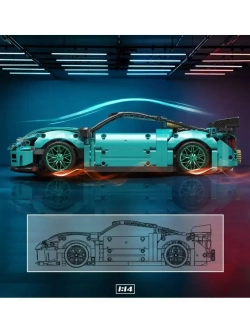 Конструктор Nissan GT-R Спорткар Ниссан ГТР 993 детали 88306