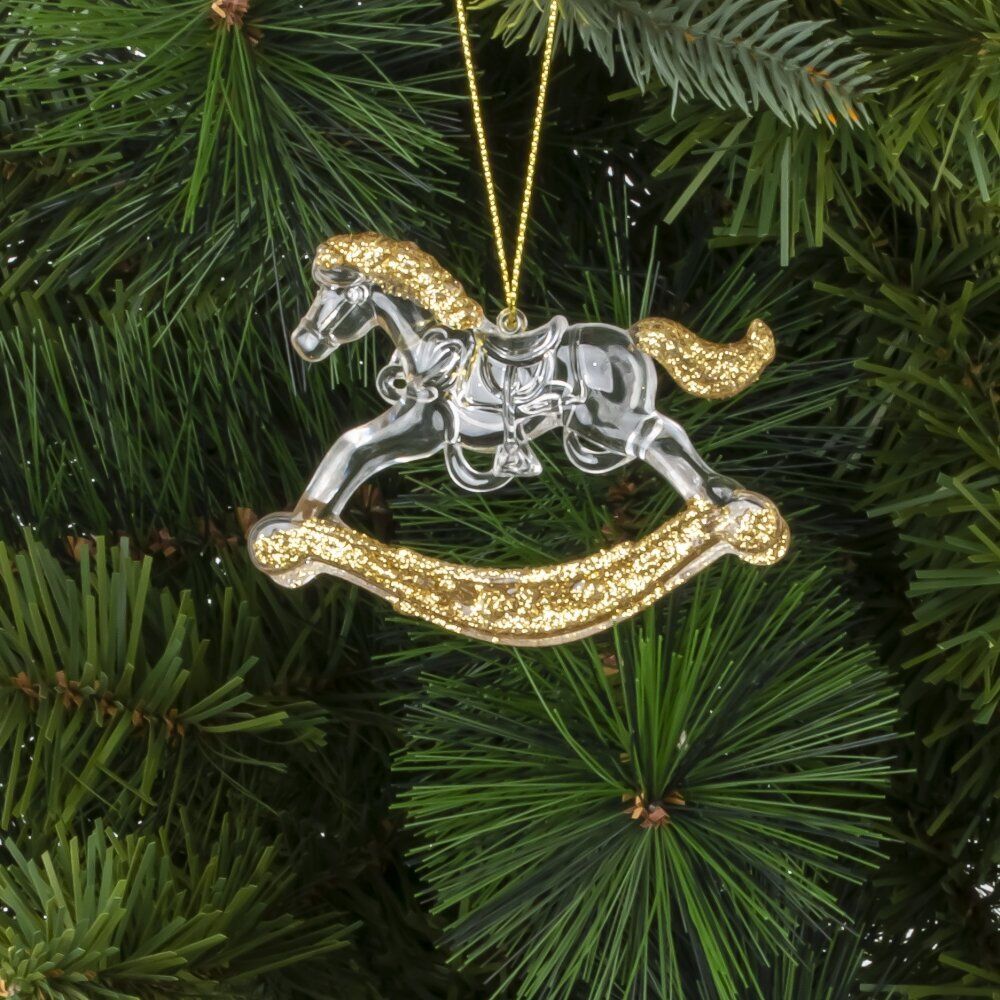 GAEM Украшение новогоднее "Лошадка", L8 W0,7 H7 см