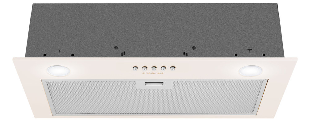 Встраиваемая вытяжка Maunfeld Crosby Singl 60 бежевый