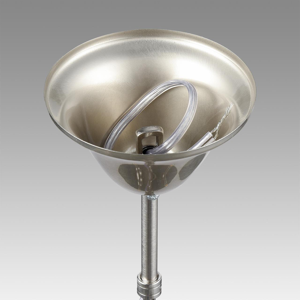 8107/8 MODERNI LN26 128 никель, металл Люстра Е14 8*40W 220V NANA