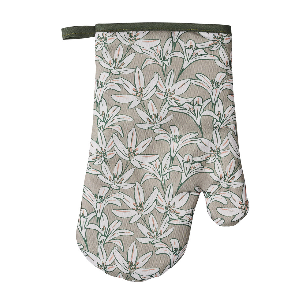 Эвкалипт Прихватка-варежка 100% полиэстер 17*27см зеленый