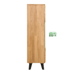 Буфет из массива дуба с черными вставками Альтена