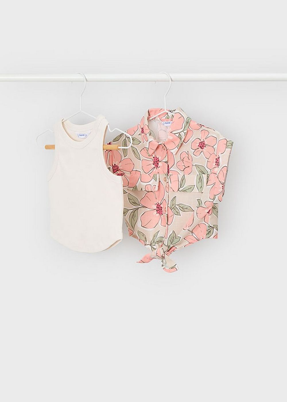 рубашка с майкой