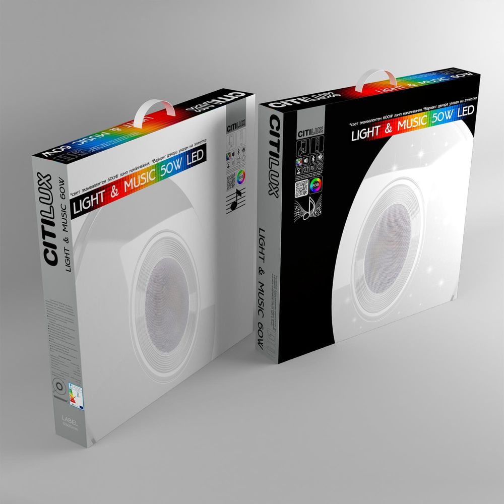 Citilux Light & Music CL703M60 Люстра музыкальная с пультом