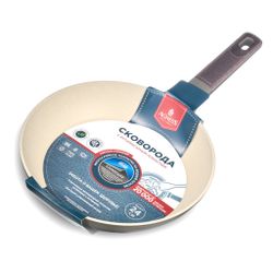 СКОВОРОДА С АНТИПРИГАРНЫМ ПОКРЫТИЕМ PFLUON MARBLE, 24*4,8 СМ