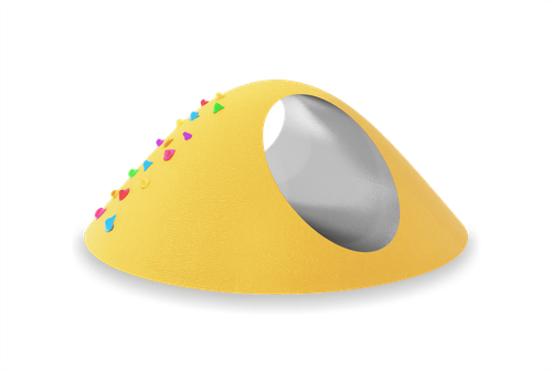 Геопластика холм с тоннелем