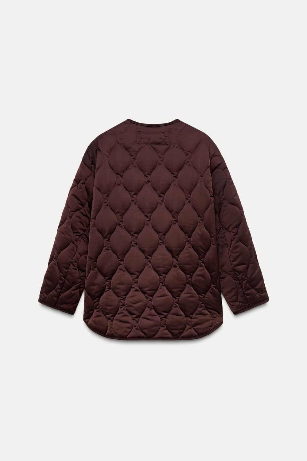 Стеганая куртка из глянцевой ткани - zw collection