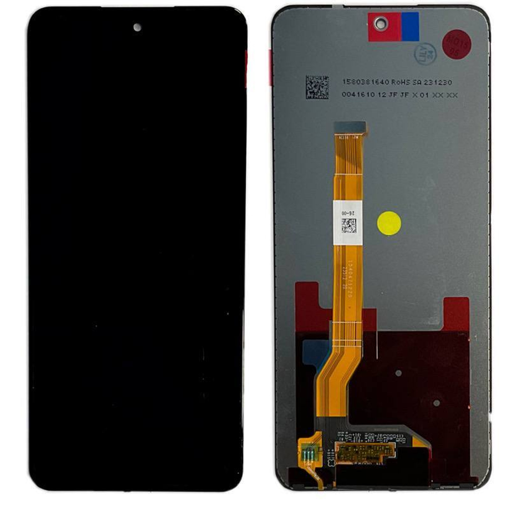 Дисплей для Realme 12 5G с тачскрином Черный - OR