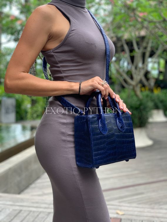 Сумочка из кожи крокодила BG-386