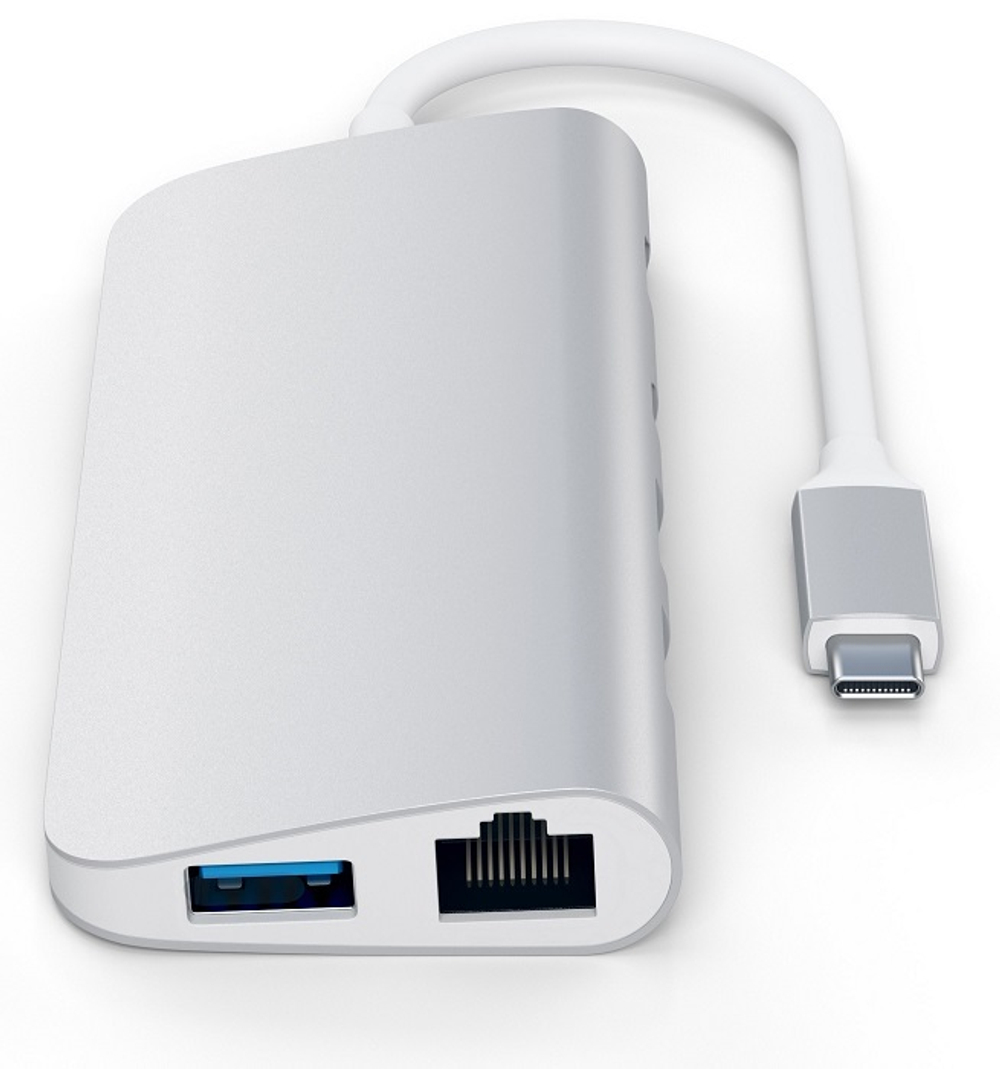 Концентратор  Satechi Aluminum Type-C Multimedia Adapter