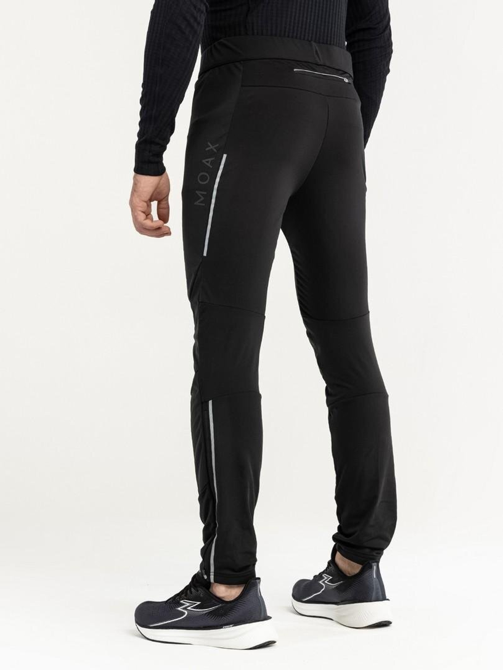 Брюки MOAX Delda Zip мужские, чёрный, MX364231-10000