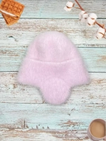 шапка зимняя пушистая эко мех