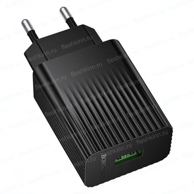 Зарядное устройство Borofone BAS72A QC3.0 чёрный