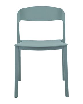 Стул Moris пластик голубой