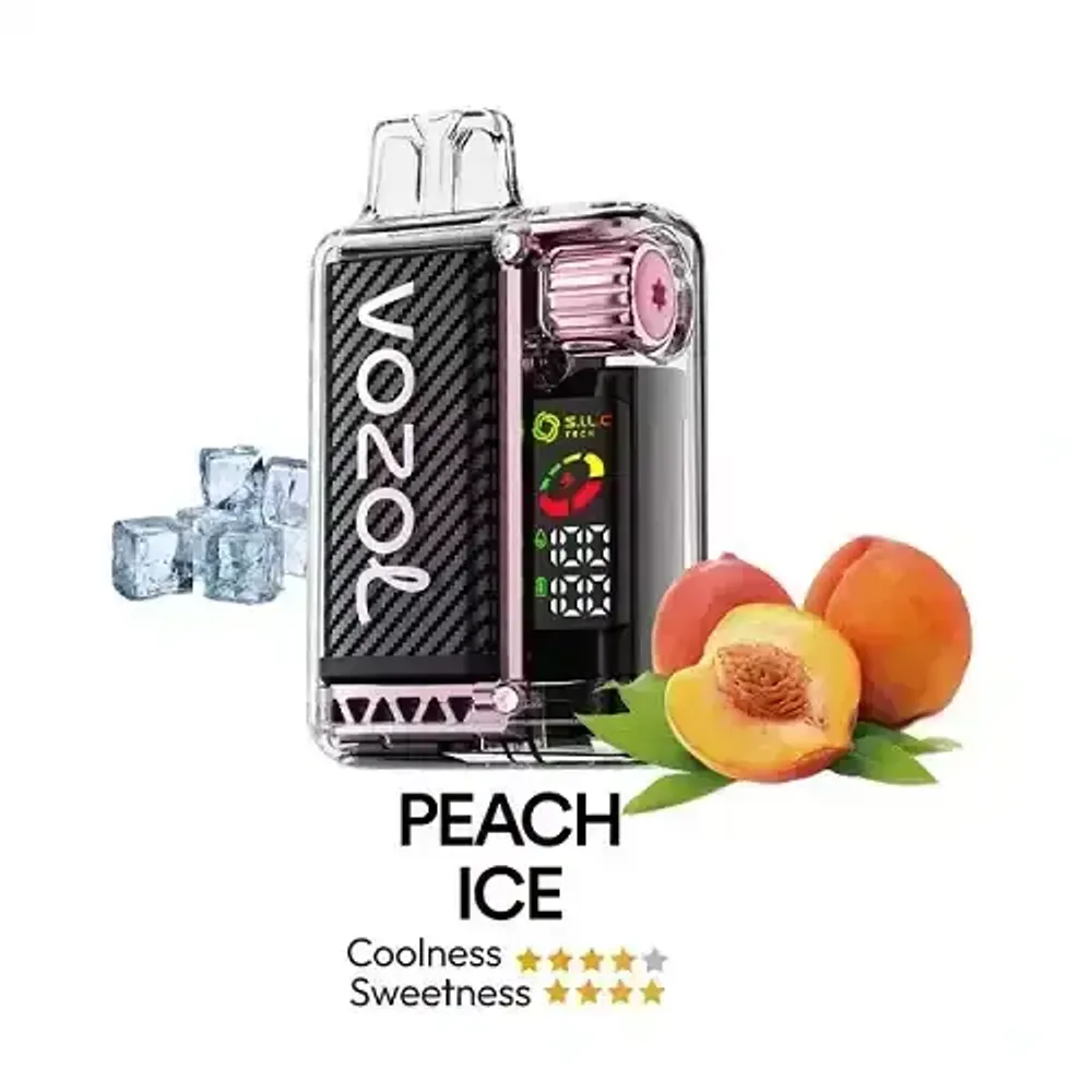 Vozol Vista 20000 - Peach Ice (5% nic)
