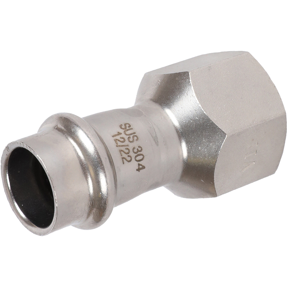 ROMMER Переходник с ВР 15x1/2" из нержавеющей стали прессовой