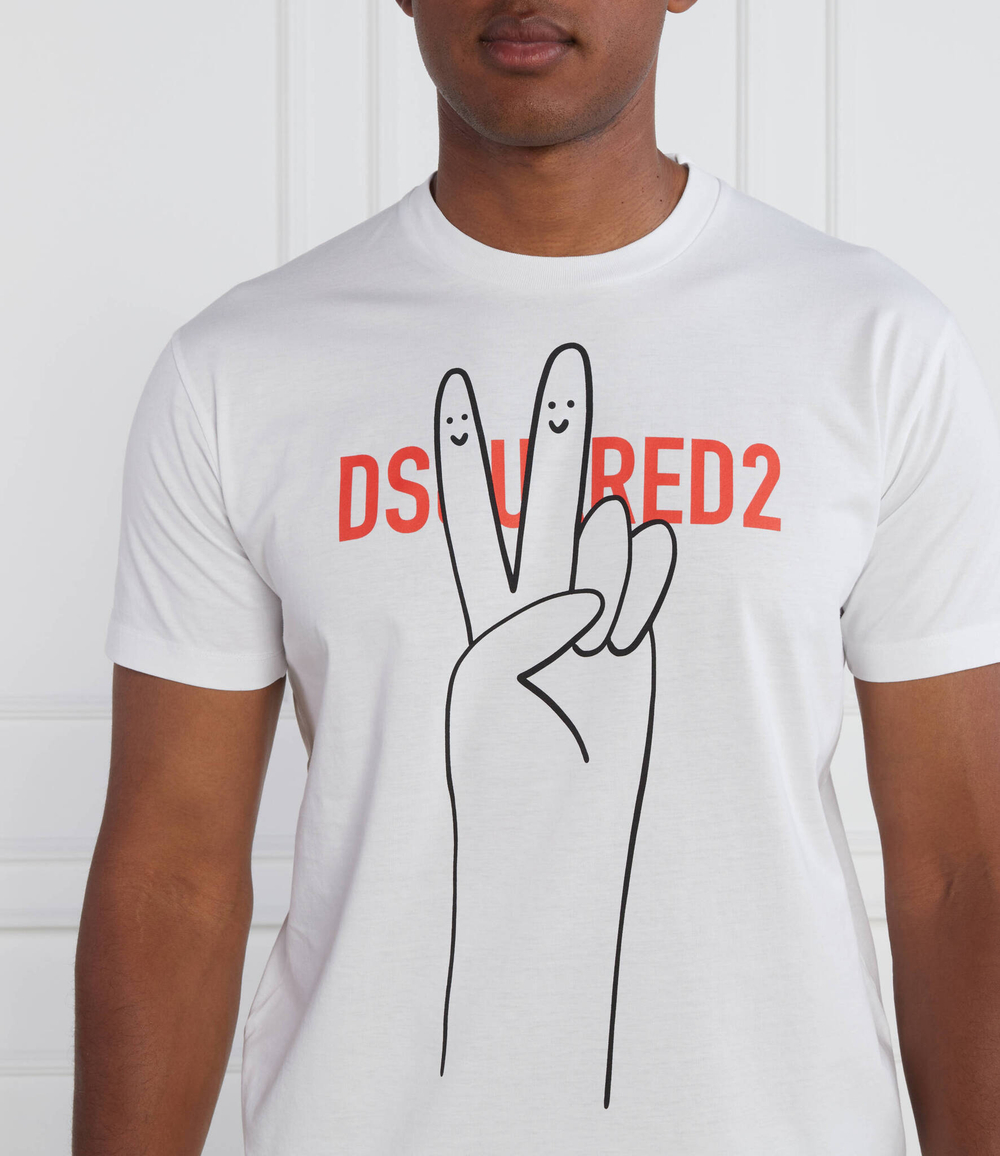 Футболка Dsquared2 - белый(S74GD1160 S23009)