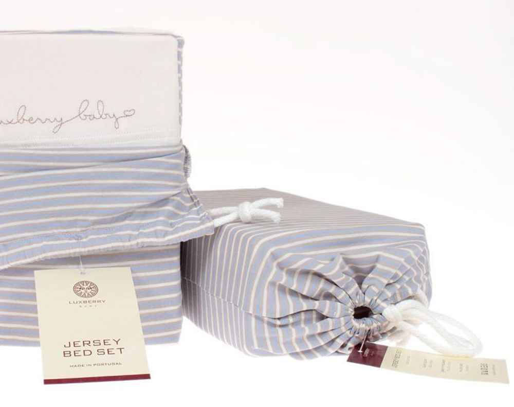 Детское постельное белье трикотажное от Luxberry упаковка