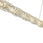 SL6010.203.30 Светильник подвесной ST-Luce Золотистый/Прозрачный LED 1*30W