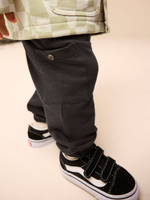 Рубашка и джоггеры в комплекте для мальчика Next E60-679, Светло-салатовый, Темно-серый