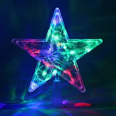 Фигура светодиодная ЗВЕЗДА ДЛЯ ЁЛКИ 15 ламп LED,18,5см, RG/RB