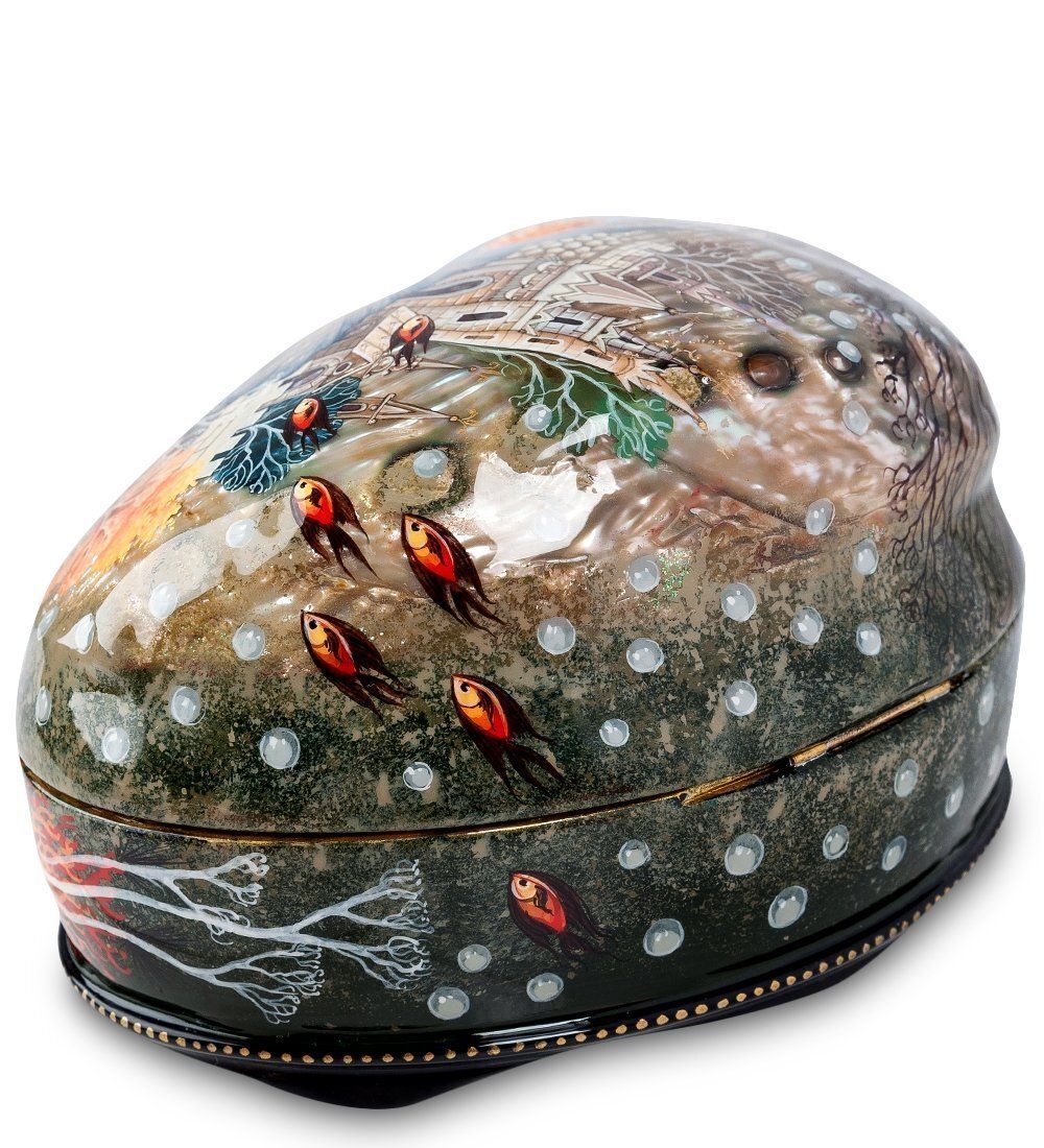 Народные промыслы ШК-30/ 67 Шкатулка «Русалочка» Ковалева С.