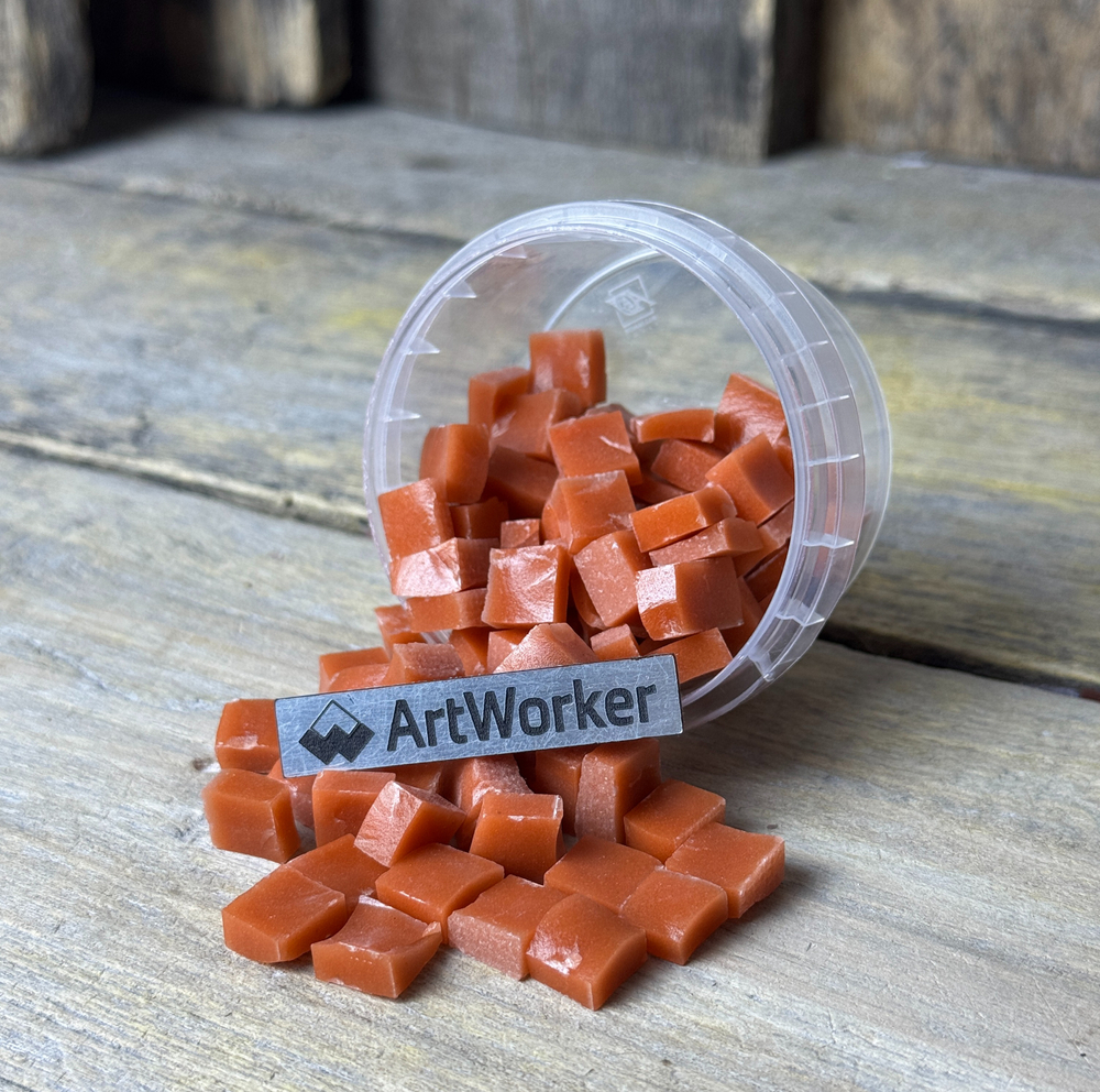 Смальта SA15, колотая 10х10 мм, 100 гр