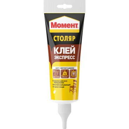 Клей Момент 3000292 Столяр в тубе 125 гр шоу-бокс