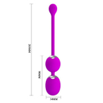 BI-014548 / Baile Pretty Love Werner Вагинальные виброшарики на сцепке