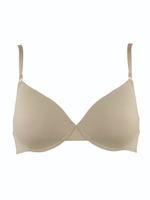 Бюстгальтер с формованными уплотненными чашечками (Размер: 3C) (Цвет: телесный)