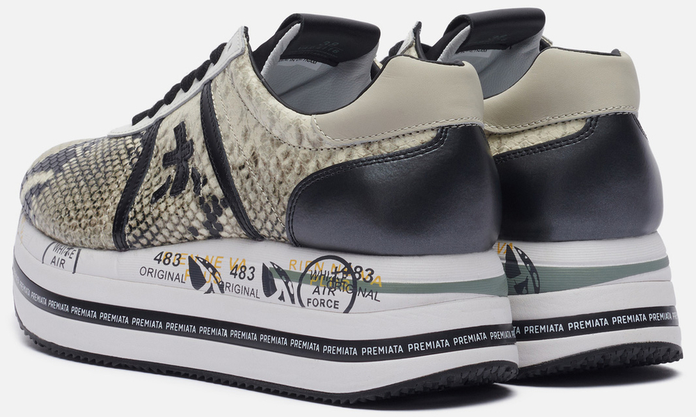 Premiata Beth 4116 серый питон