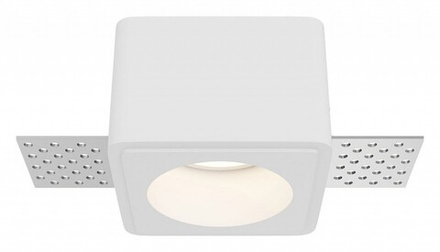Встраиваемый светильник Maytoni Gyps Modern DL123-GU10-01-W