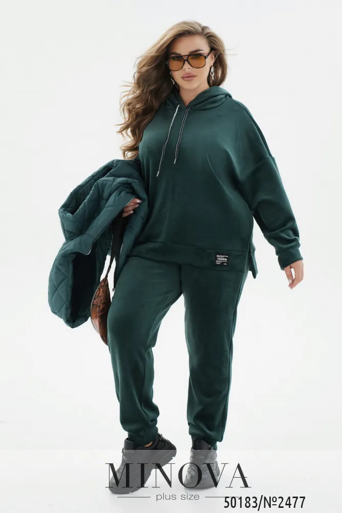 Костюм 2477-зеленый Minova
