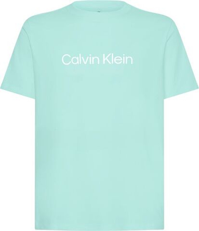 Мужская теннисная футболка Calvin Klein PW SS T-shirt - blue tint