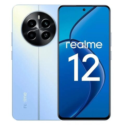 Смартфон Realme 12 8/128 ГБ, Ростест(ЕАС), 2 nano SIM, Голубой рассвет