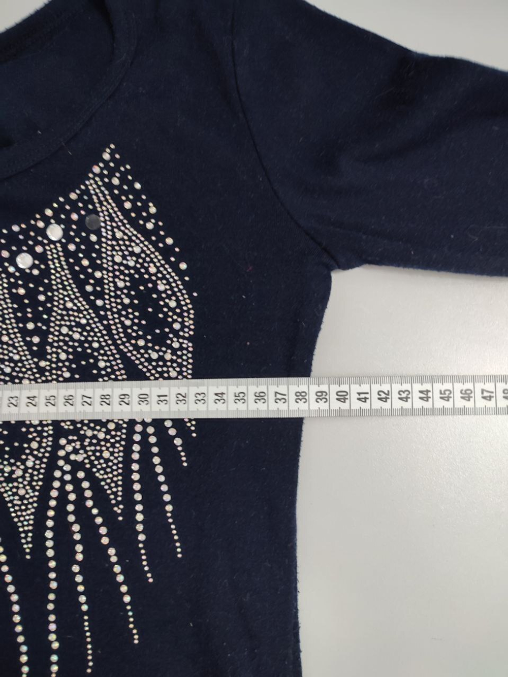 Джемпер со стразами 44 размер