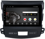 Магнитола для Mitsubishi Outlander XL, Peugeot 4007, Citroen C-Crosser - Vomi AK385R9-MTK Android 10, 8-ядер, 2Гб-32Гб