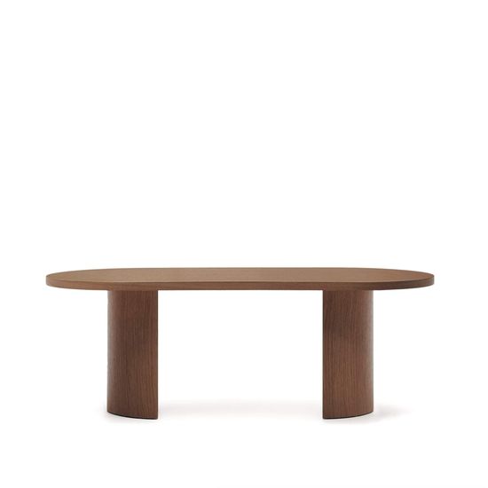 Стол Nealy с ореховым шпоном в натуральной отделке, 200 x 100 см Испания