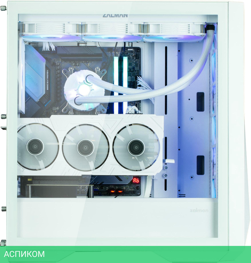 Корпус Zalman Z9 Iceberg MS E-ATX без БП White