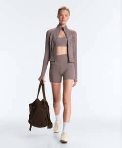 Oysho Куртка виши, коричнево-красный