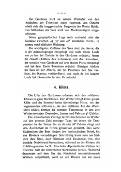 Der Gardasee. Arco, Der Iseosee | Ottomar Piltz