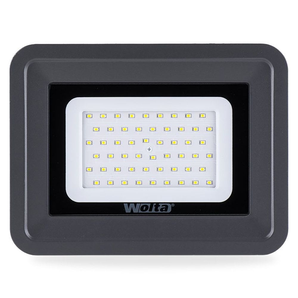 Светодиодный прожектор Wolta WFL-50W/06 5500K 50 Вт SMD IP 65 4250 Лм
