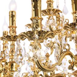 Хрустальная люстра Maytoni Monica DIA882-PL-30-G